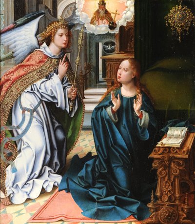 The Annunciation by Pieter Coecke van Aelst